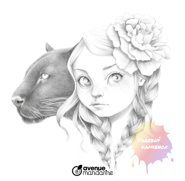 Coloriage Wild 4 - Emmanuelle Colin