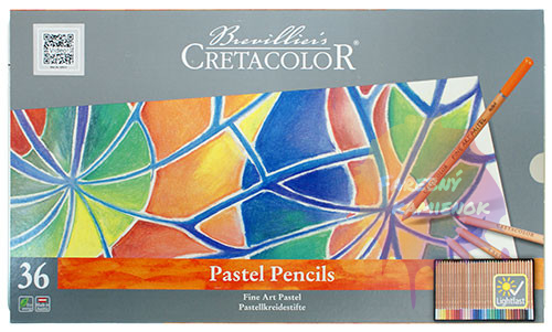 Cretacolor Pastel Pencils, umelecký pastel, sada 36 ks