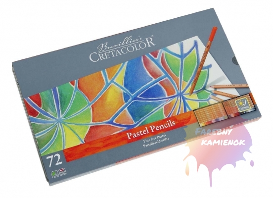 Cretacolor Fine Art Pastel 72 ks kovová krabička