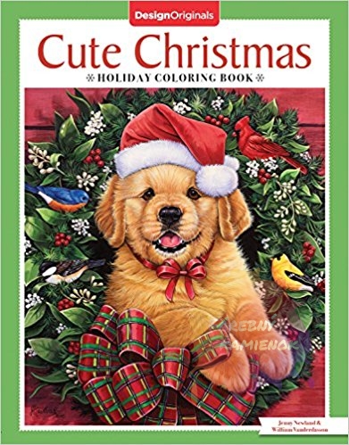 Cute Christmas Holiday Coloring Book -  Jenny Newland