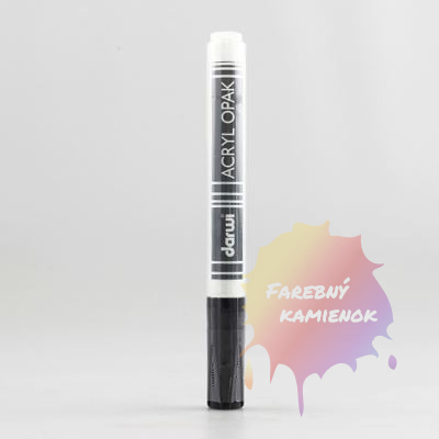 Darwi Acryl Opak Popisovač akrylový, 6 ml - hrot 3 mm
