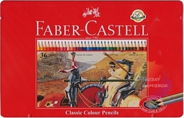Faber-Castell pastelky Rytier sada 36 ks