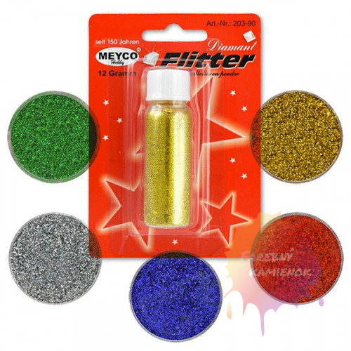 MEYCO Glitrový prášok, 12 g