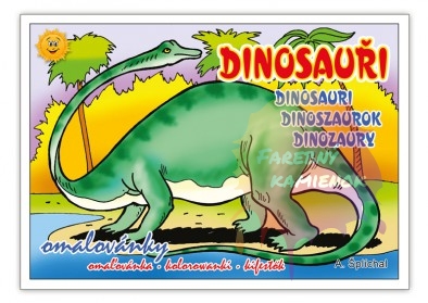 MFP Dinosauri - omaľovánka pre deti 