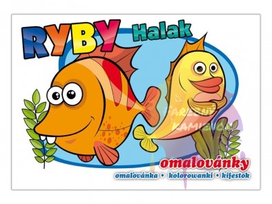 MFP Ryby - omaľovánka pre deti