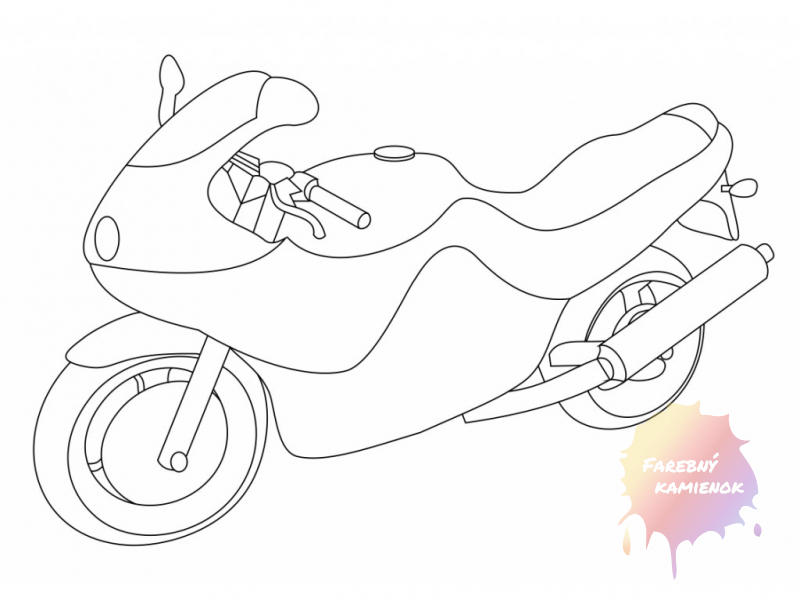 Šablóna - Motorka