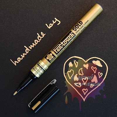 Sakura Pen Touch - zlatý 0,7 mm