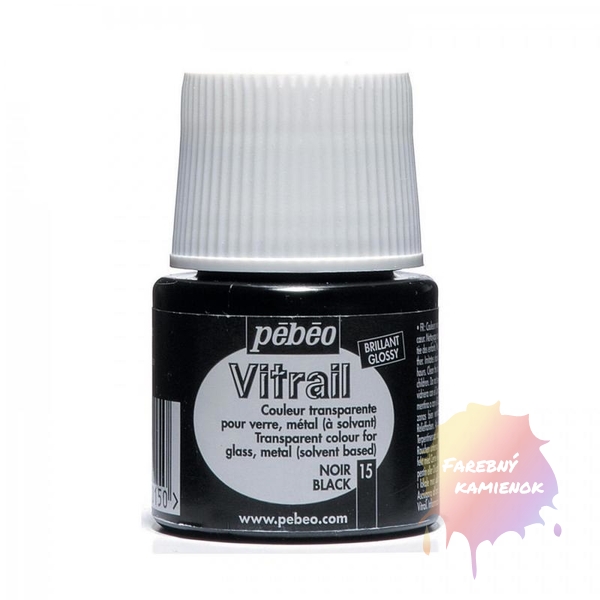 Pébéo Vitrail Farba na sklo, 45 ml