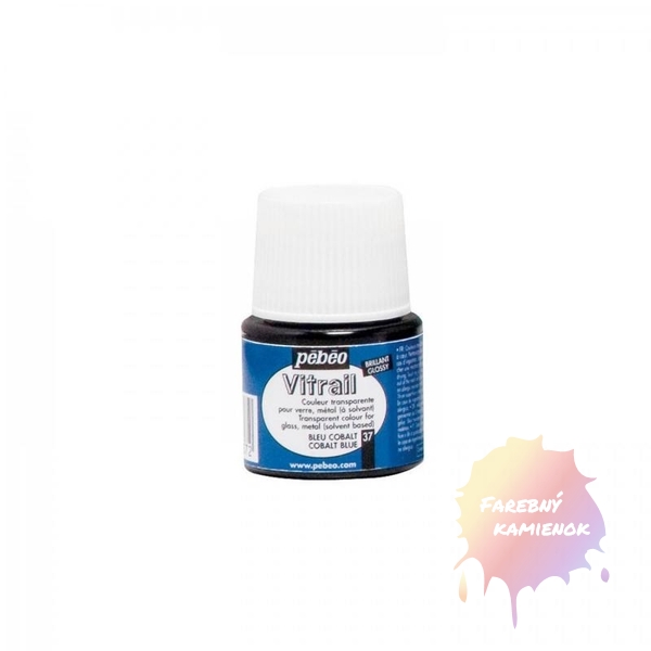 Pébéo Vitrail Farba na sklo, 45 ml