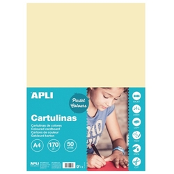  APLI Farebný papier, A4, 170 g/m², 50 listov