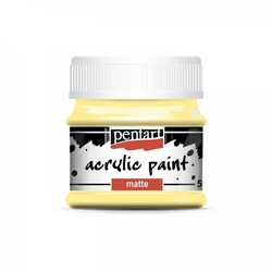Pentart Acrylic akrylová farba matná, 50 ml - vanilková