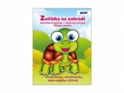 MFP Zvieratká na záhrade - omaľovánka pre deti