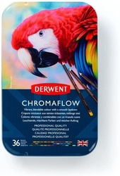 Derwent Chromaflow umelecké pastelky, sada 36 ks